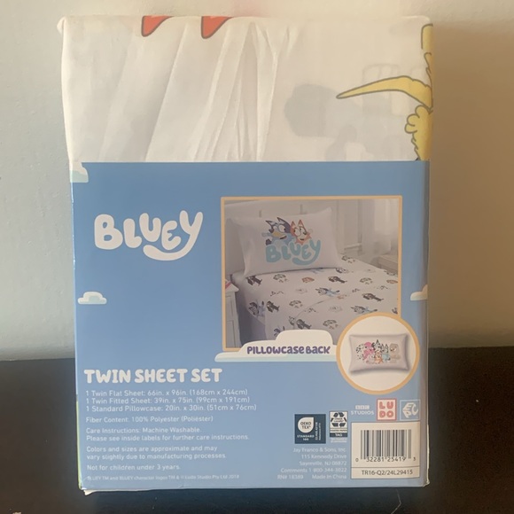 Bluey Twin Sheet Set. - Picture 4 of 5